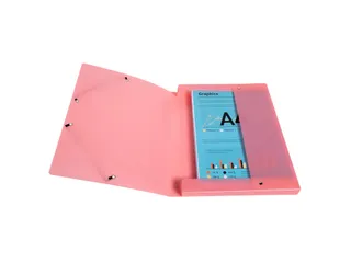 Klasseerdoos rug 25m m PP Chrom.Pastel - 62