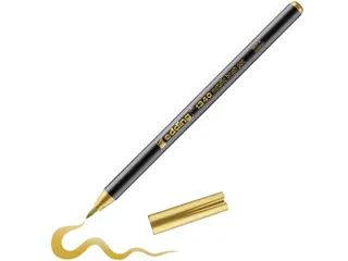 Brushpen edding 1340 metallic goud - 2