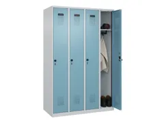locker,HxBxD 1850x1200x500mm,4vak,vak B 300mm,draaigrendel