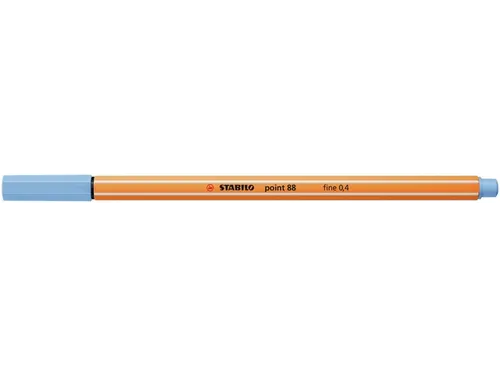 Fineliner STABILO point 88/11 fijn ijsblauw
