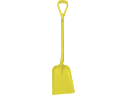 Hygiene 5625-6 schop D-grip, geel steel 104cm, standaard blad 33