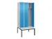 locker voor scheiding van kleding,HxBxD 2120x900x815mm,3vak