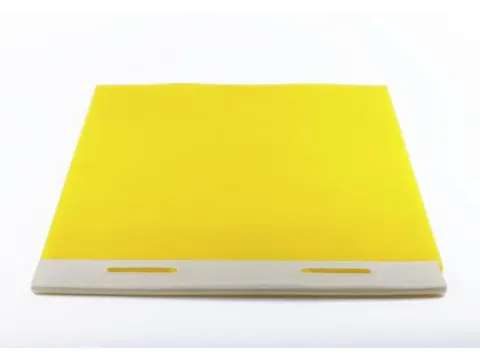 putafdekking,olie-/chemicaliënbestendig,HxLxB 13x900x900mm,PU,geel