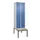 locker met bank,HxBxD 2120x600x815mm,2vak,vak B 300mm,cil.-slot