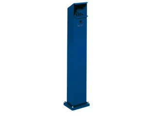 Asbakstaander Vierkant Staalplaat 2 liter 1150x180x150mm blauw - 1