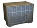 Bâche de protection pour caisses grillagées 980x1250x850mm transpare