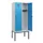 schoollocker,HxBxD 1950x800x500mm,2vak,vak B 400mm,draaigrendel