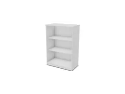 kantoorstelling,HxBxD 1155x800x445mm,Bl-wit