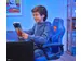 Trust GXT 703SM Revvo Gamingstoel Kids SuperMan Blauw