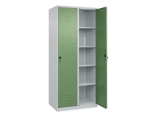 wasgoedverdeelkast,HxBxD 1850x800x500mm,vak B 400mm,draaigrendel