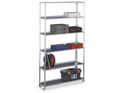 magazijnstelling,grondveld,HxBxD 1850x1254x304mm,vaklast 80kg