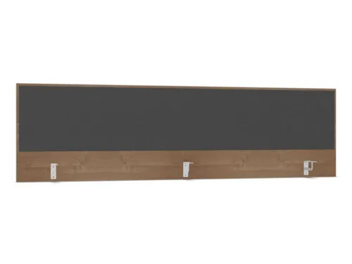 opzetpaneel bureau aanbouw achter NT-cherry BN8010-antraciet 2000mm