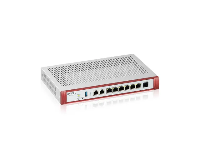 Zyxel USG FLEX 200HP, 5 Gbit/s, 1,2 Gbit/s, 2000 Mbit/s, 191,9 BTU/h,