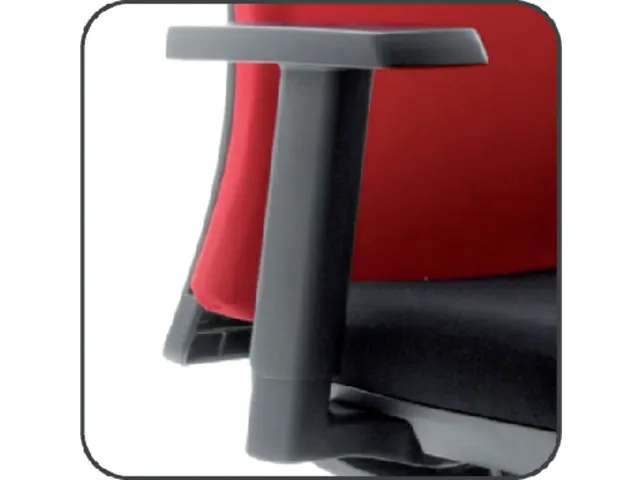 Bureaustoel Euroseats Canillo 002 Zwart Net