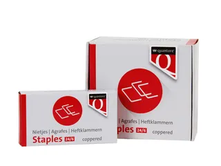 Nieten Quantore 24/6 verkoperd 1000stuks - 6
