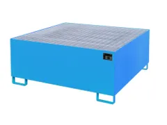 opvangbak,v. 1xIBC,opvangvol. 1000l,HxBxD 630x1460x1460mm,m. rooster