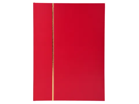 Postzegelalbum 32bl 22 ,5x30,5cm rood