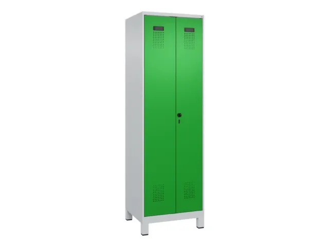 locker voor scheiding van kleding,HxBxD 1950x600x500mm,2vak