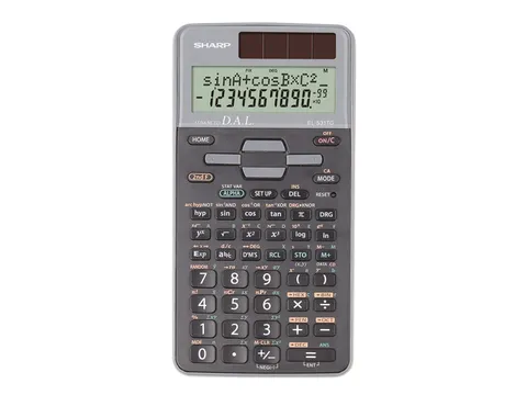 Calculator Sharp-EL531TGGY zwart-grijs wetenschappelijk