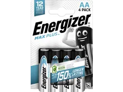 Batterij Energizer Max Plus 4x AA alkaline