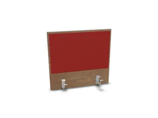 opzetpaneel,v. bureau,aanbouw achter,B 600mm,NT-cherry,BN4011-rood - 1