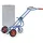 Vatensteekwagen 206 300kg Met Steunwiel Massief Rubber Banden