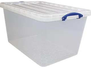 Opbergdoos 96 Liter Transparant Stapelbaar - 2