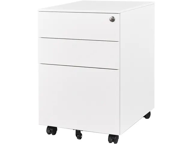 Ladeblok Verrijdbaar Wit