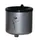 Veiligheidswandasbak Zilver 2.4 liter 145x150mm Kantelbaar Slot