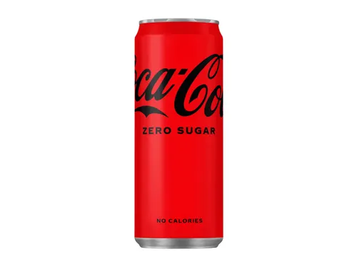 Frisdrank Coca Cola zero blik 330ml