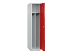 locker voor scheiding van kleding,HxBxD 1850x400x500mm,1vak