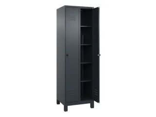wasgoedverdeelkast,HxBxD 1950x600x500mm,vak B 300mm,draaigrendel - 2