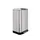 Pedaalemmer 30 Liter Rectangular Metaal Grijs
