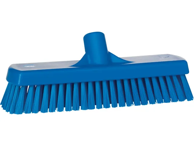 Vloerschrobber Vikan harde vezel 305mm blauw