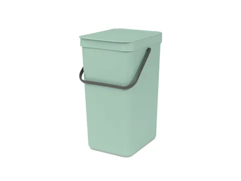 Afvalemmer Sort & Go 16 Liter Jade Groen