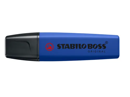 Markeerstift STABILO Boss 70/128 Wildflower ultramarijn blauw
