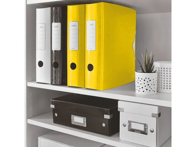 Ordner Leitz 1106 WOW 180° Active A4 80mm PP geel