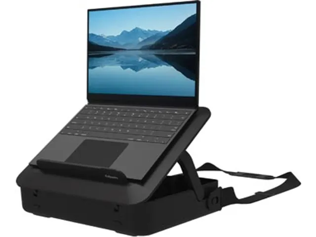 Sac informatique Breyta avec support pour ordinateur portable noir