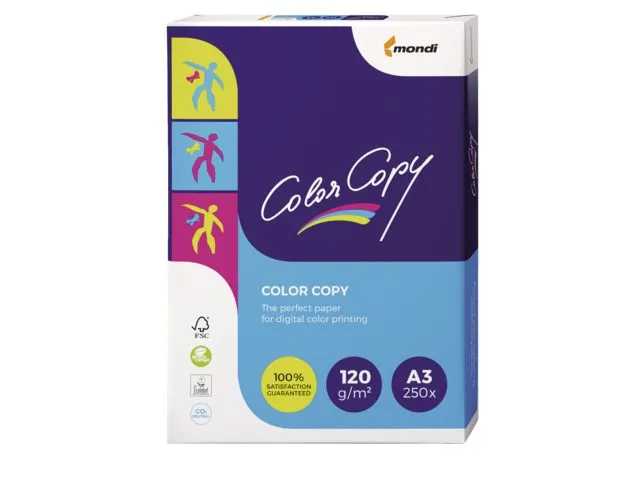 Laserpapier Color Copy A3 120 Gram Wit 250vel