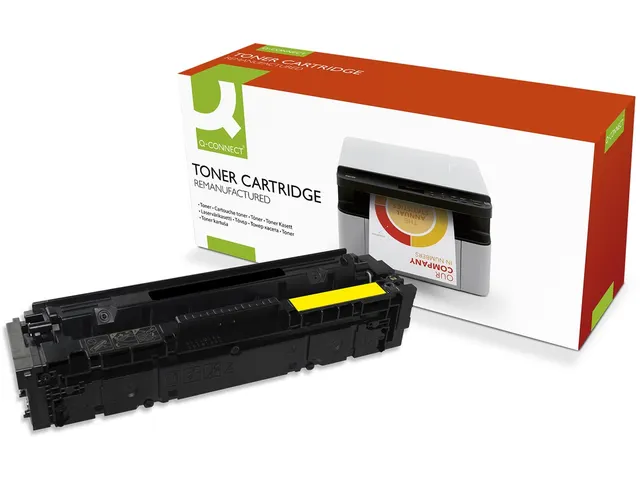 Q-connect Toner geel 2300 pagina's voor HP CF402X
