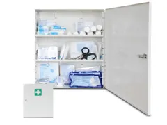 Ehbo Kast Staalplaat Din 13169 Hxbxd 455X400X110Mm Met Din-Vulling