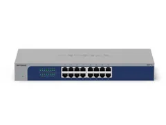 NETGEAR GS516-300EUS, Unmanaged, Gigabit Ethernet (10/100/1000), Rack-