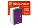 task manager 125x200mm Essen tials 140 pages 2 colors assorted