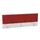 opzetpaneel,v. bureau,aanbouw achter,B 1600mm,Bl-wit,BN4011-rood