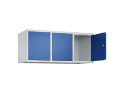 opzetkast,v. locker,3vak.,vak B 400mm,HxBxD 500x1200x500mm