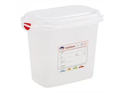 Denox Gastronorm Voedseldoos 1.5 liter 1/9 GN 150mm 176x108mm