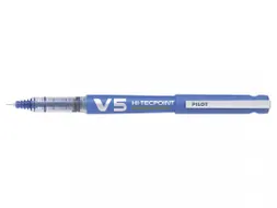 Rollerpen Pilot Hi-Tecpoint V5 Cartridge System Begreen 0.5mm Blauw