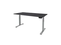 Dextro Plus Zit-sta Bureau Elektrisch 200x90 houtprint schaduw alu