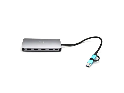 USB 3.0 USB-C/Thunderbolt 3x Display Metal Nano Dock with LAN + Power