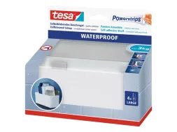 Tesa Powerstrips waterproof douchebakje kunststof & rvs